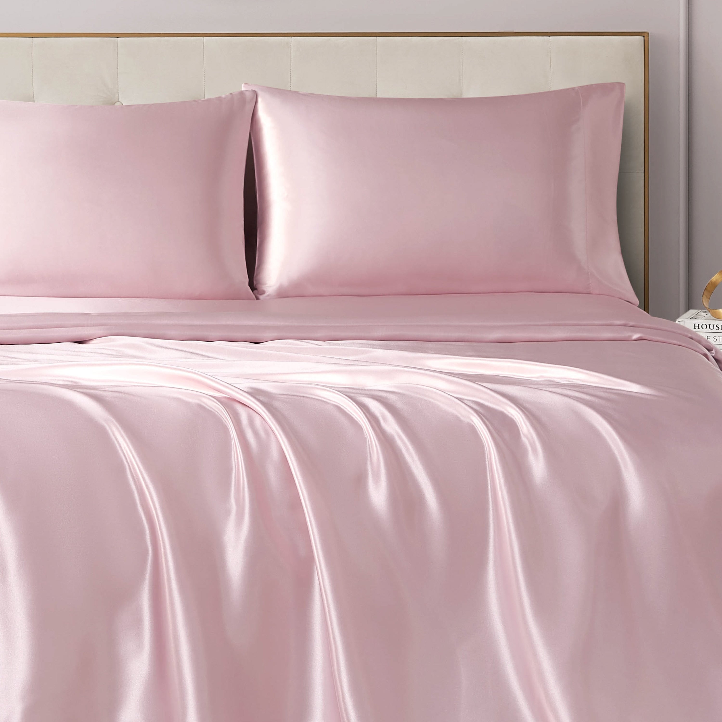Ensemble de draps en satin soyeux Juicy Couture