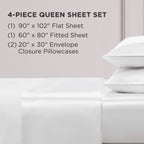 Ensemble de draps en satin soyeux Juicy Couture