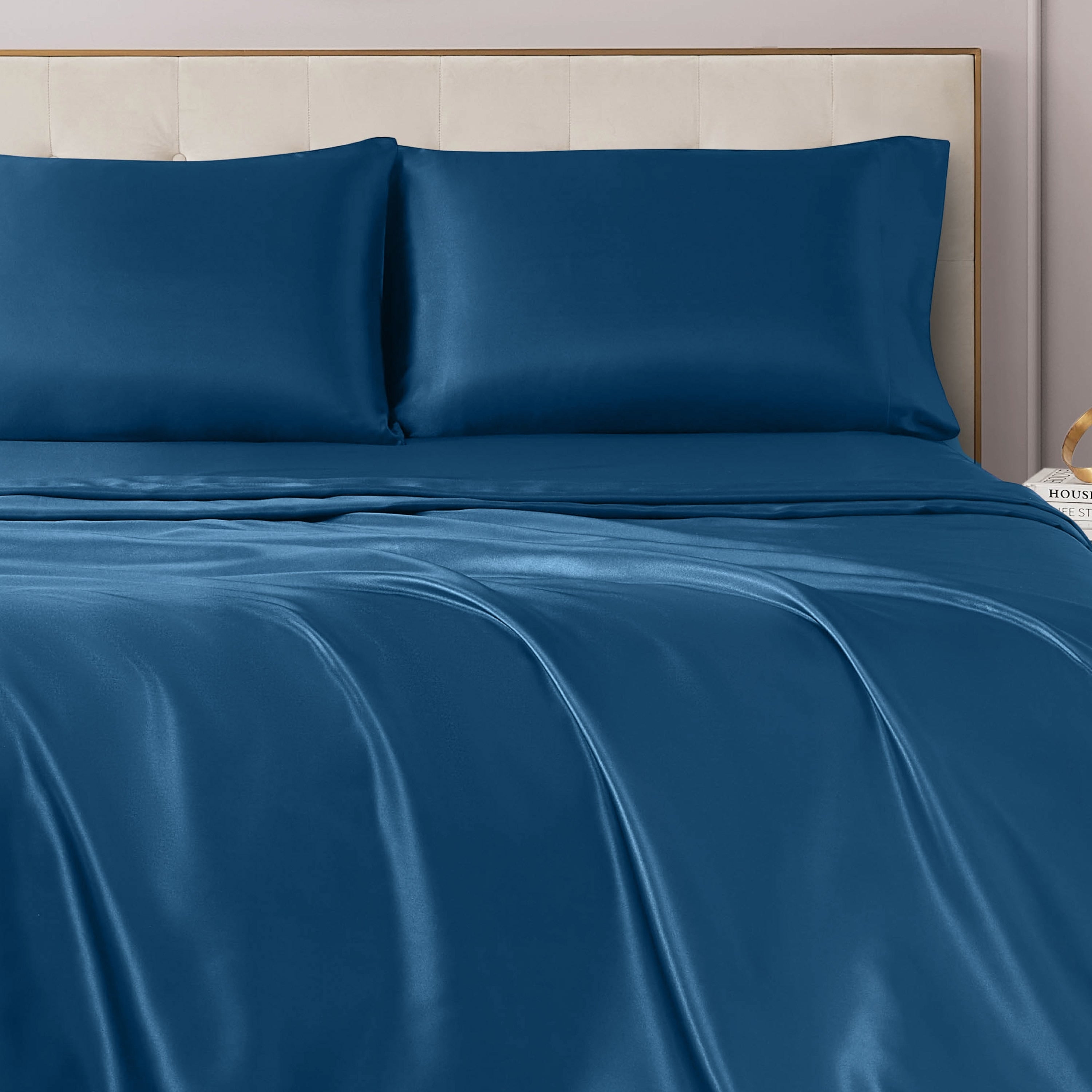 Ensemble de draps en satin soyeux Juicy Couture