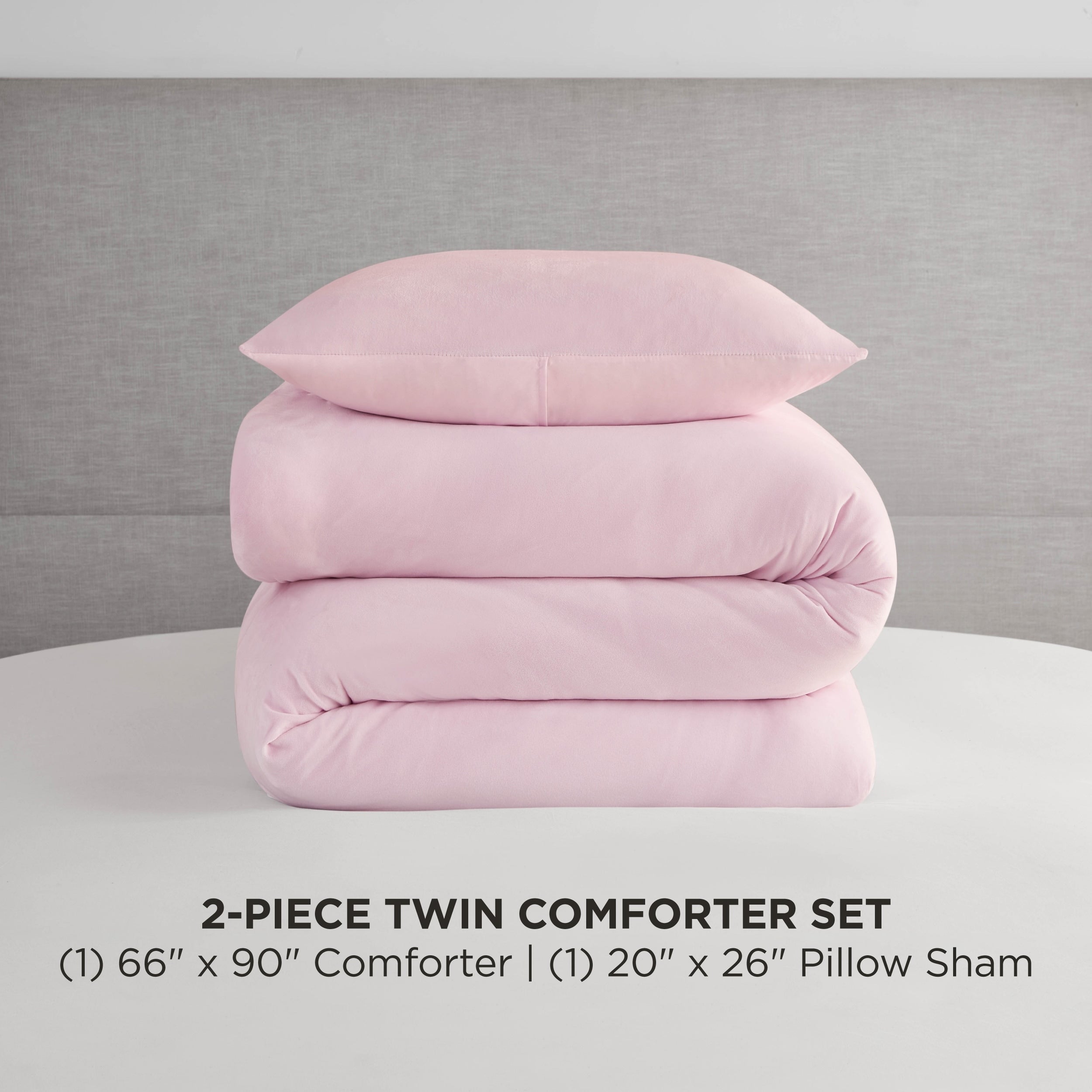 Ensembles de couette et taies d'oreiller en velours uni Juicy Couture