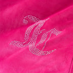 Ensembles de couette et taies d'oreiller en velours uni Juicy Couture