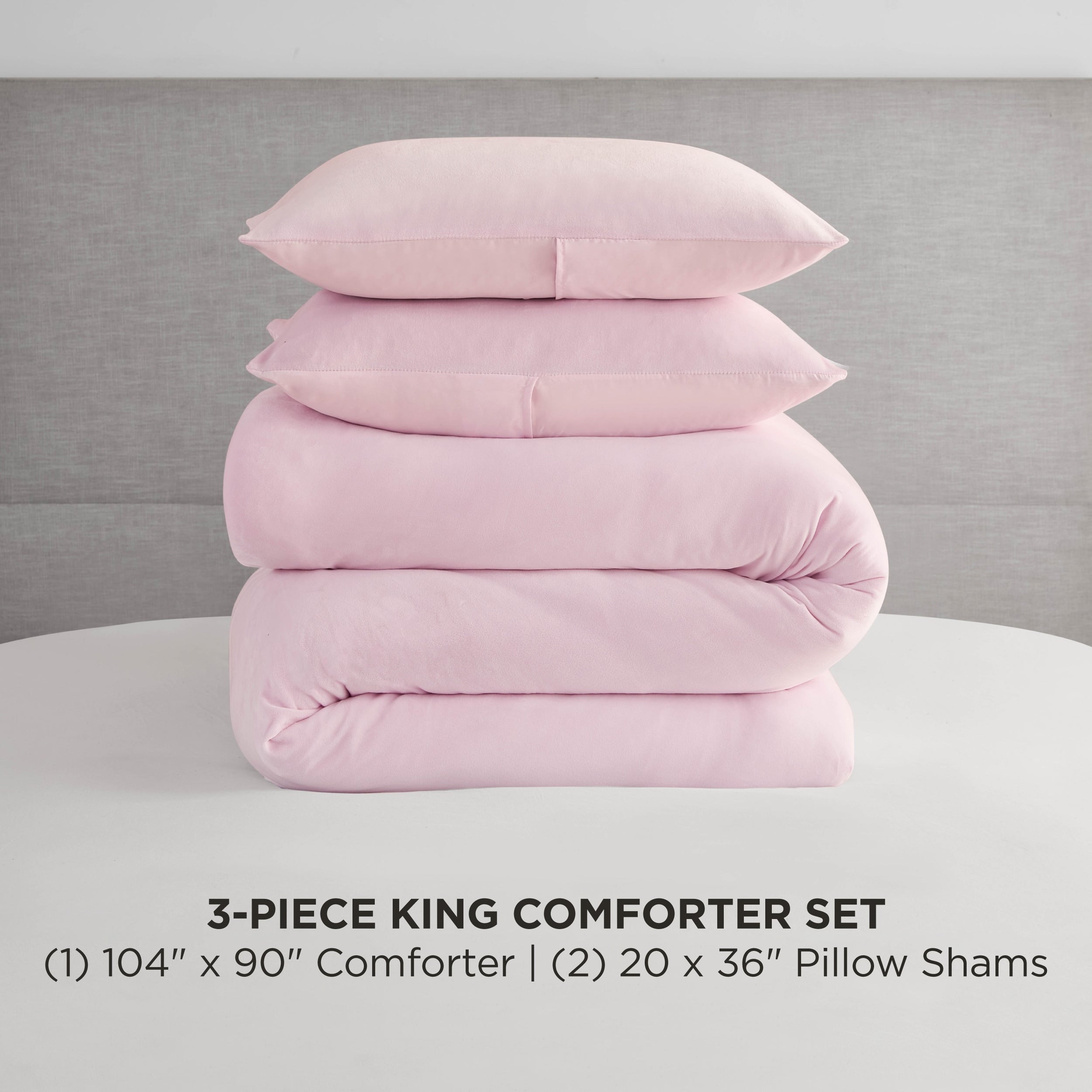 Ensembles de couette et taies d'oreiller en velours uni Juicy Couture
