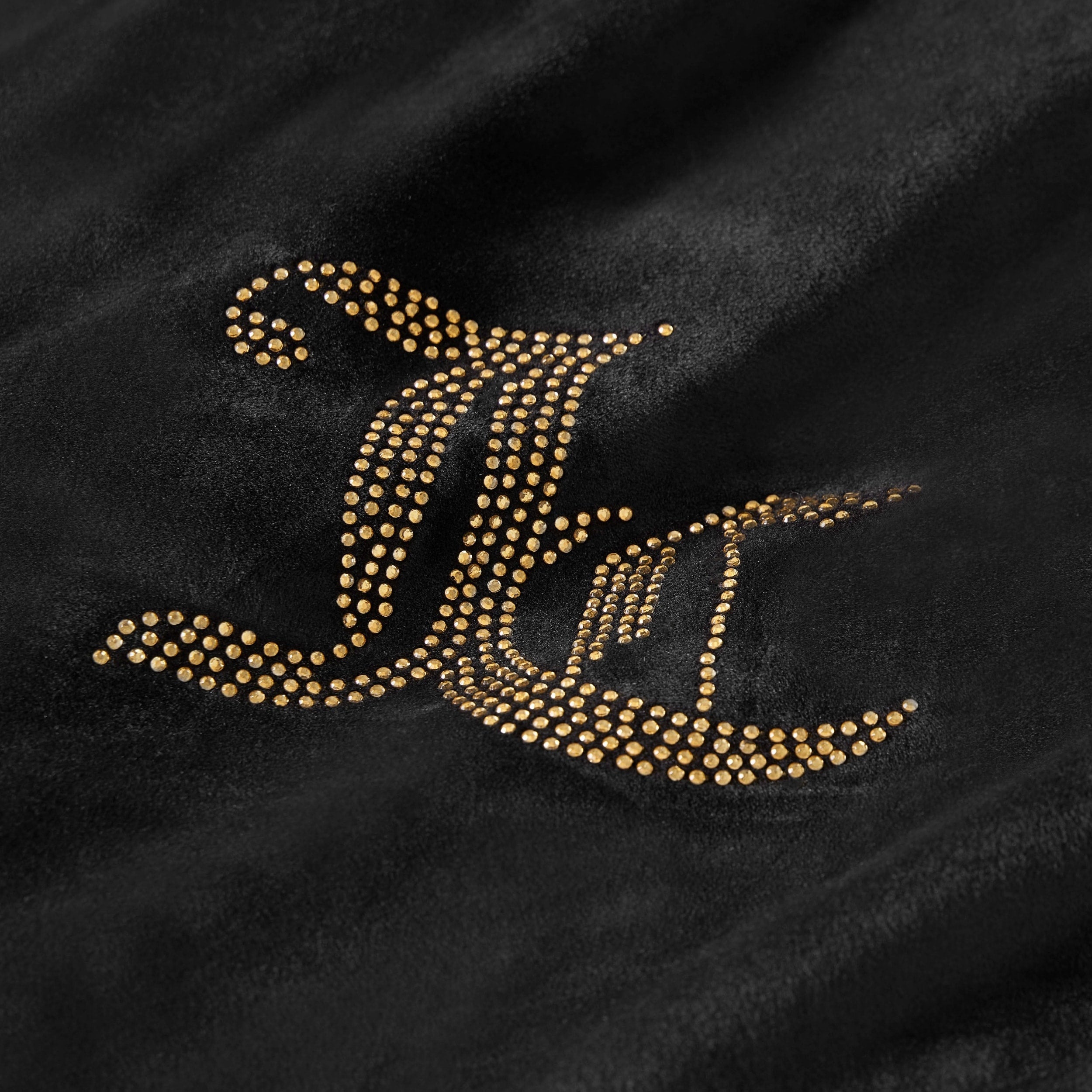 Ensembles de couette et taies d'oreiller en velours uni Juicy Couture