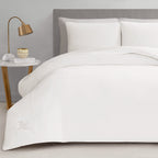 Ensembles de couette et taies d'oreiller en velours uni Juicy Couture