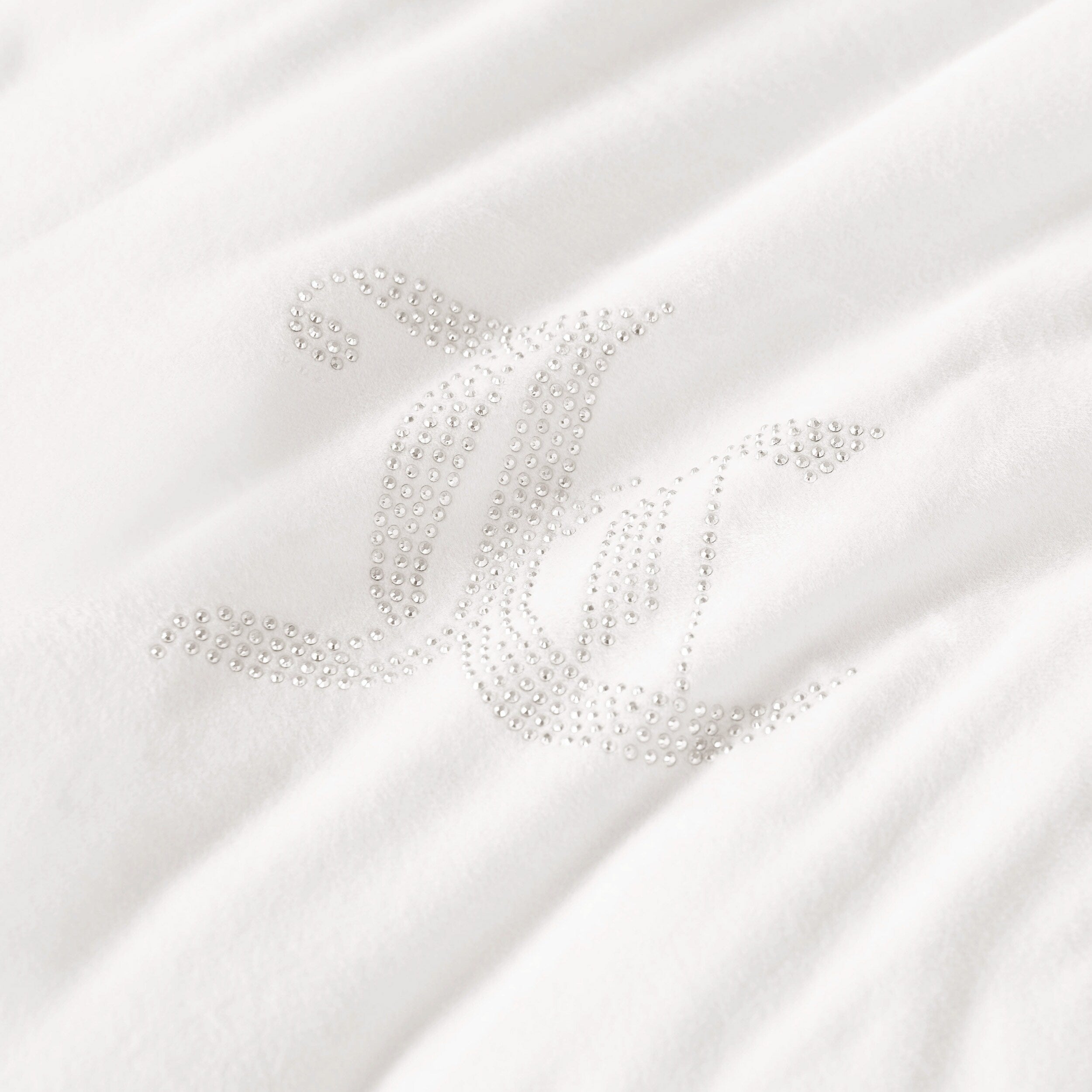 Ensembles de couette et taies d'oreiller en velours uni Juicy Couture