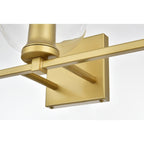 Applique de salle de bain Julian 1 lumière noire et transparente