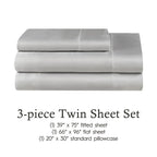 Parures de draps en satin soyeux Juliette LeBlanc New York