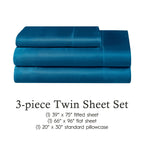 Parures de draps en satin soyeux Juliette LeBlanc New York