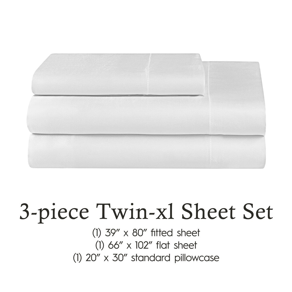 Parures de draps en satin soyeux Juliette LeBlanc New York