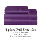 Parures de draps en satin soyeux Juliette LeBlanc New York