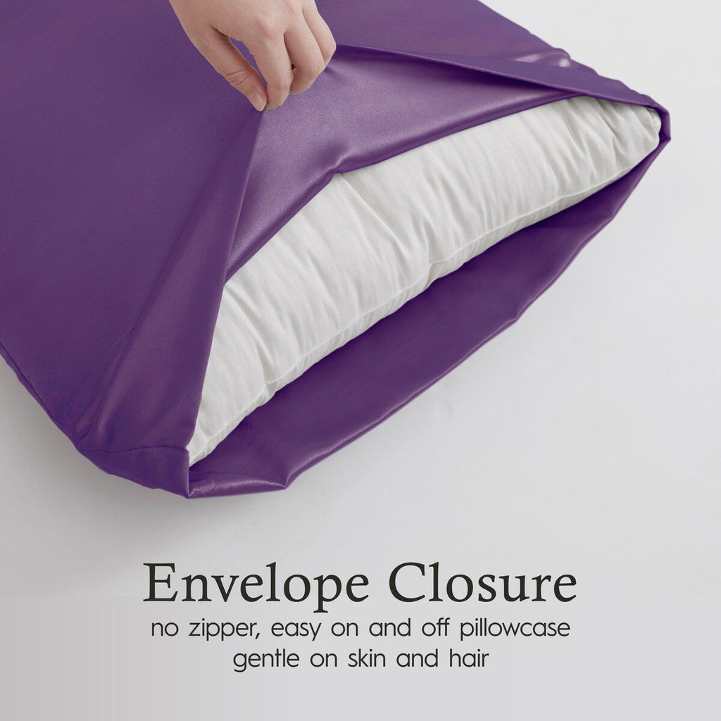Parures de draps en satin soyeux Juliette LeBlanc New York