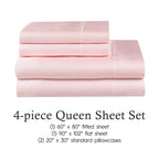 Parures de draps en satin soyeux Juliette LeBlanc New York