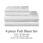 Parures de draps en satin soyeux Juliette LeBlanc New York