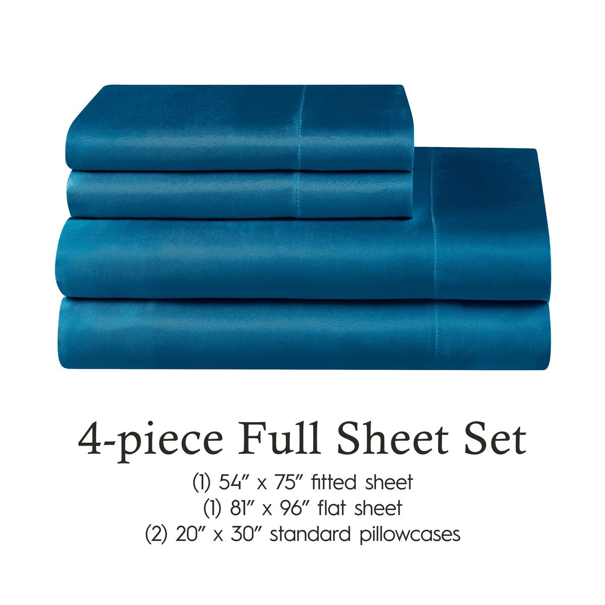 Parures de draps en satin soyeux Juliette LeBlanc New York