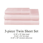 Parures de draps en satin soyeux Juliette LeBlanc New York