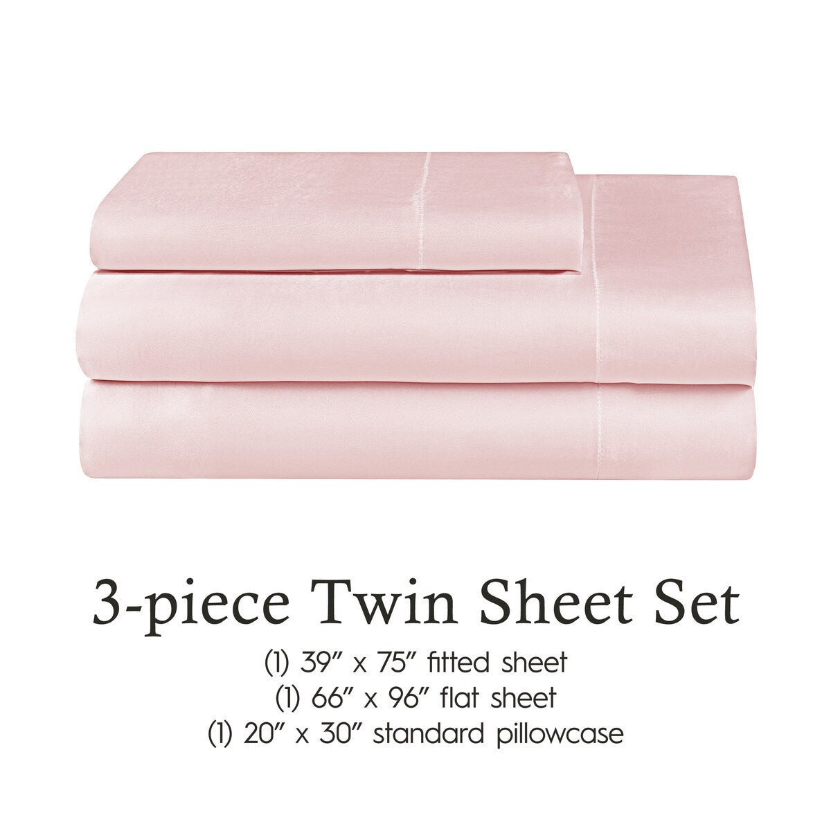 Parures de draps en satin soyeux Juliette LeBlanc New York