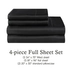 Parures de draps en satin soyeux Juliette LeBlanc New York