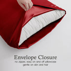 Parures de draps en satin soyeux Juliette LeBlanc New York