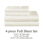 Parures de draps en satin soyeux Juliette LeBlanc New York