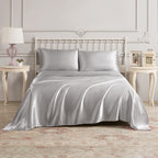 Parures de draps en satin soyeux Juliette LeBlanc New York