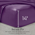 Parures de draps en satin soyeux Juliette LeBlanc New York