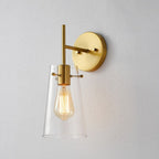 Applique murale moderne à bras KAWOTI de 5 po de largeur et 1 ampoule