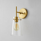 Applique murale moderne à bras KAWOTI de 5 po de largeur et 1 ampoule