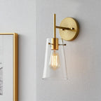 Applique murale moderne à bras KAWOTI de 5 po de largeur et 1 ampoule