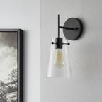 Applique murale moderne à bras KAWOTI de 5 po de largeur et 1 ampoule