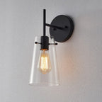 Applique murale moderne à bras KAWOTI de 5 po de largeur et 1 ampoule