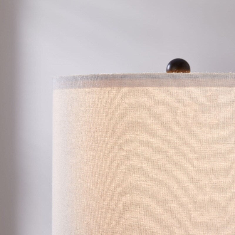 Ensemble de lampes de table KAWOTI de 21,5 pouces avec veilleuse, ports USB et ampoules