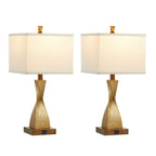 Lampe de table tactile KAWOTI 22'' avec ports USB et ampoules (lot de 2)