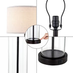 Ensemble de lampes de table à commande tactile KAWOTI 23.25 avec port USB et ampoules