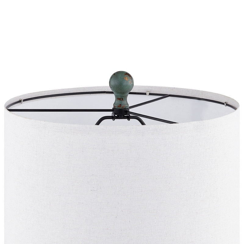 Ensemble de lampes de table KAWOTI 25,5 pouces avec ports USB et ampoules (lot de 2) - L 12 x H 25,5