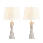 Ensemble de 2 lampes de table effet vieilli KAWOTI 27