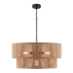 Suspension bohème KAWOTI largeur 26, 5 lumières et 4 niveaux