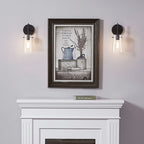 Applique murale moderne à bras KAWOTI de 5 po de largeur et 1 ampoule
