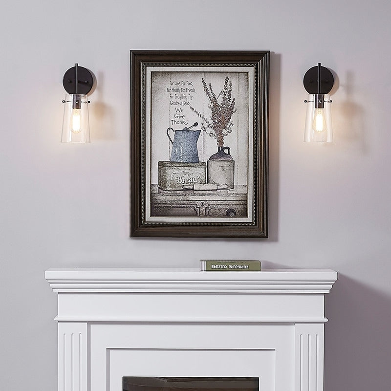 Applique murale moderne à bras KAWOTI de 5 po de largeur et 1 ampoule