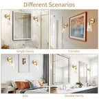 Applique murale moderne à bras KAWOTI de 5 po de largeur et 1 ampoule