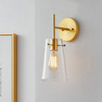 Applique murale moderne à bras KAWOTI de 5 po de largeur et 1 ampoule