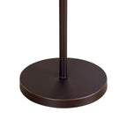 Lampadaire standard KAWOTI en bronze de 62,5 pouces avec veilleuse