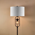Lampadaire standard KAWOTI en bronze de 62,5 pouces avec veilleuse