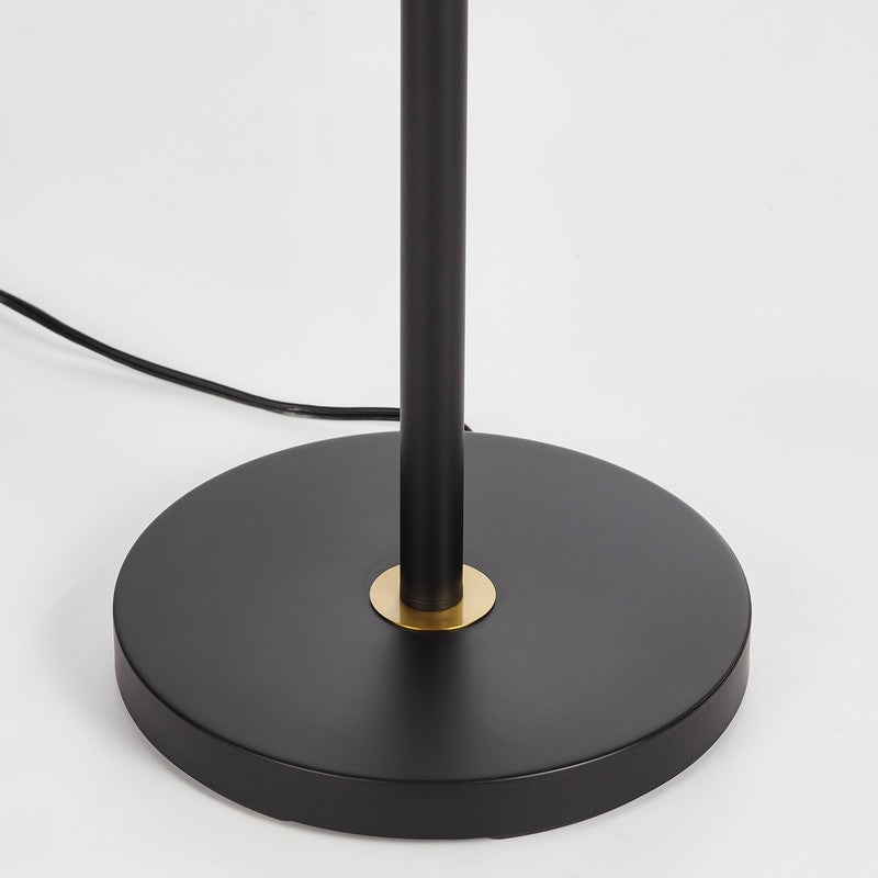 Lampadaire standard moderne réglable KAWOTI de 65 pouces avec abat-jour tambour blanc