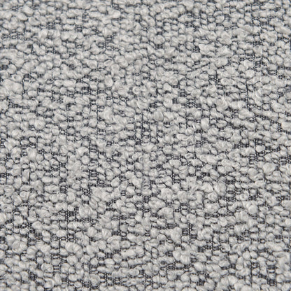 Causeuse 2 places rembourrée KINWELL Boucle avec coussins