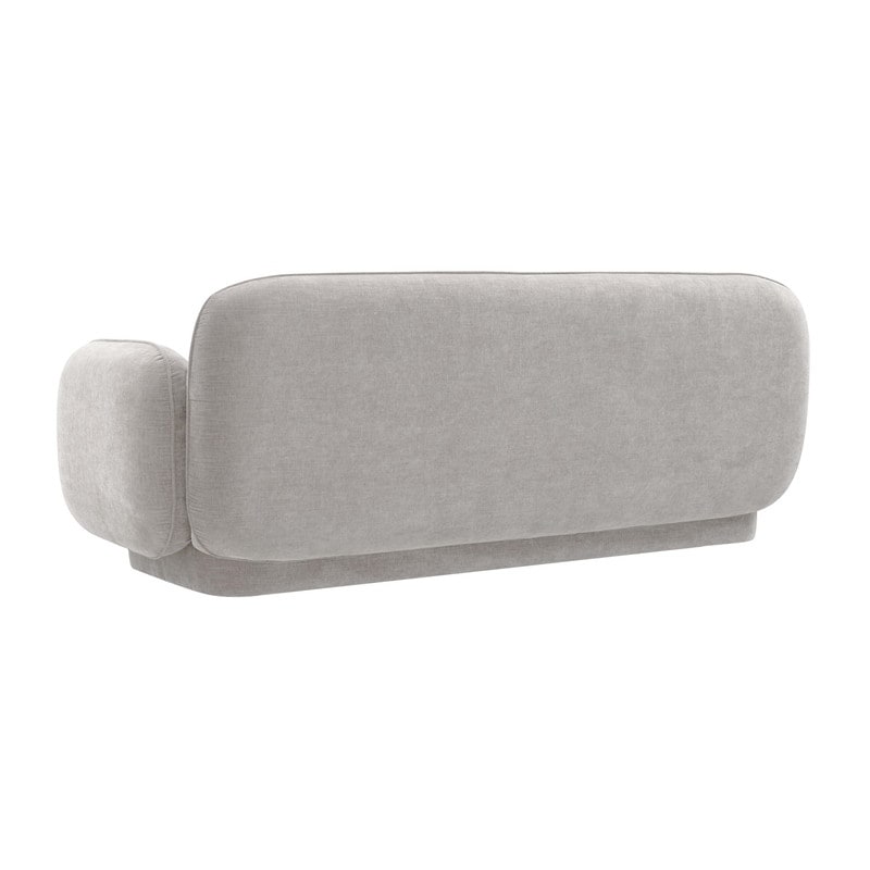 Canapé Kandor en velours texturé - 84,7 L x 34,3 P x 32,1 H