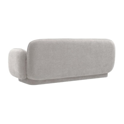 Canapé Kandor en velours texturé - 84,7 L x 34,3 P x 32,1 H