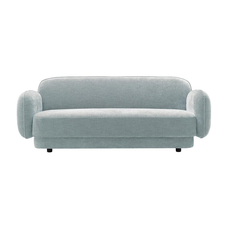 Canapé Kandor en velours texturé - 84,7 L x 34,3 P x 32,1 H