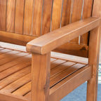 Ensemble de salle à manger d'extérieur Karen 7 pièces en acacia par Christopher Knight Home