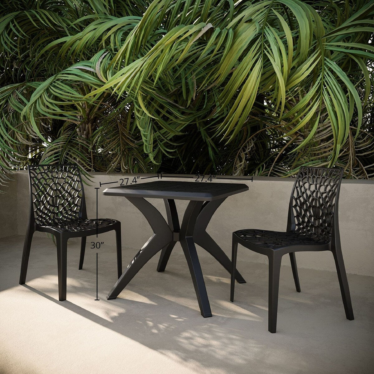Ensemble de chaises Karissa et table Marcus