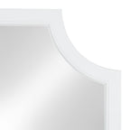 Miroir encadré en bois festonné Kate et Laurel Hogan